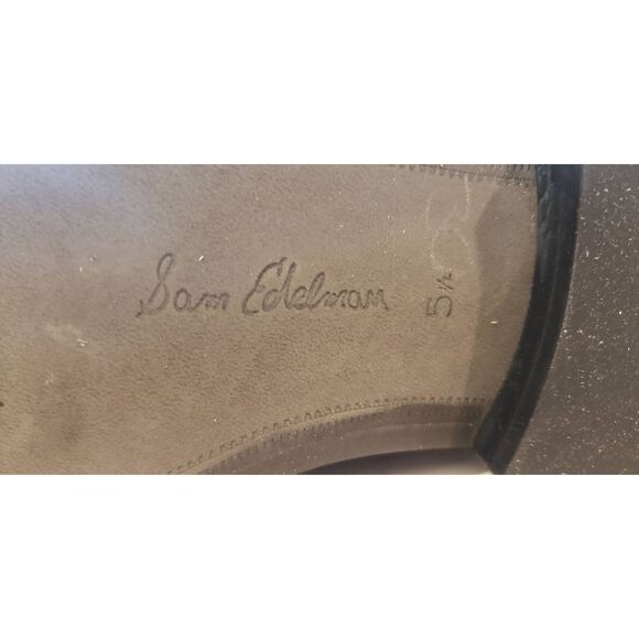 SAM EDELMAN CHRISTY BLACK BOX LEATHER LOAFER SIZE 5.5 NEW OUT OF BOX - Picture 9 of 12